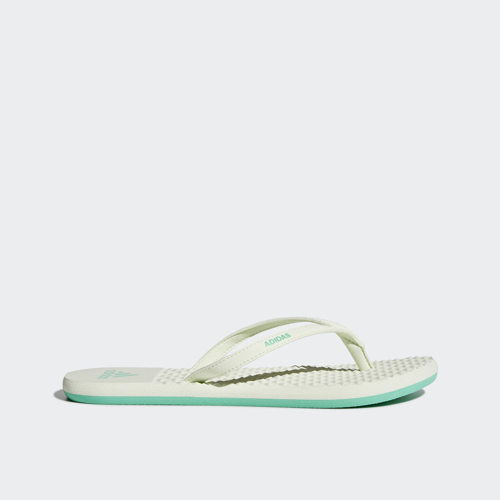 Adidas Eezay Soft Thong - σαγιοναρες γυναικεια - Μπεζ/Πρασινο/Πρασινο/Πρασινο,Μέγεθος: EU 36 – 54 2/